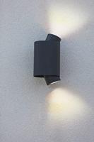 Cypres Muurlamp Antraciet - thumbnail