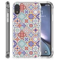 Apple iPhone Xr Anti-Shock Hoesje Tiles Color - thumbnail