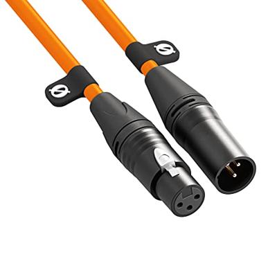 Rode XLR3M-O XLR Verbindingskabel 3 m Oranje - thumbnail
