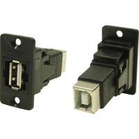 Cliff Adapter, Bus, inbouw USB-poort Type-A - USB-poort Type-B CP30609N 1 stuk(s) - thumbnail