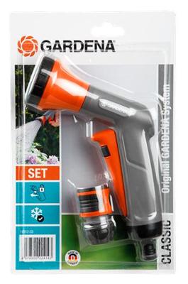 Gardena Classic broes en waterstop set e54