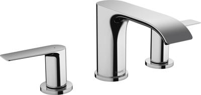 Hansgrohe Vivenis 3-gats wastafelmengkraan 90 met PopUp trekwaste, chroom Hansgrohe Vivenis 3-gats wastafelmengkraan 90 met PopUp trekwaste, chroom