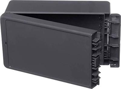 Bopla Bocube B 221309 ABS-7024 96035234 Industriële behuizing 125 x 231 x 90 ABS Grafietgrijs (RAL 7024) 1 stuk(s)