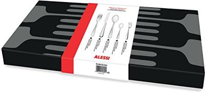 Alessi Bestekset Nuovo Milano - 5180S30 - 30 delig / 6 personen - door Ettore Sottsass