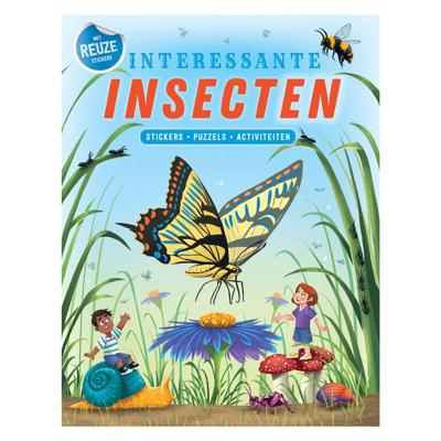 Rebo Publishers Interessante insecten-stickers