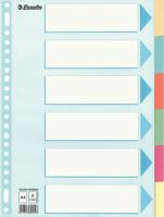 Esselte tabbladen 6 tabs, karton van 275 g/m² - thumbnail