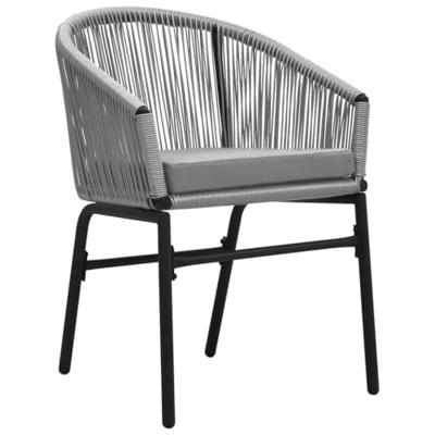 7-delige Tuinset grijs