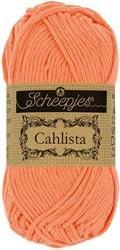 Scheepjes Cahlista 50g - 410 Rich Coral - Haakgaren / Breigaren