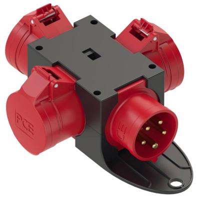 SIROX Kompaktverteiler ohne Zuleitung 943.0411 CEE-stroomverdeler 400 V 16 A SIROX Kompaktverteiler ohne Zuleitung 943.0411 CEE-stroomverdeler 400 V 16 A