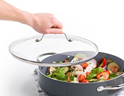 Greenpan torino deksel 28cm glas