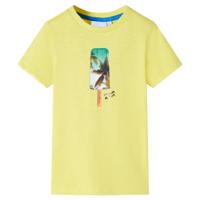 VidaXL Kindershirt 140 geel - thumbnail