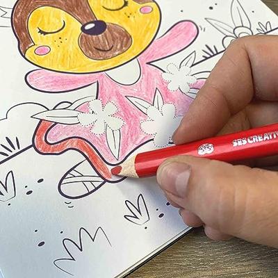 Tekeningen om te schilderen SES Creative Activity Colouring Book Stickerset Schrift 3 in 1 Tekeningen om te schilderen SES Creative Activity Colouring Book Stickerset Schrift 3 in 1