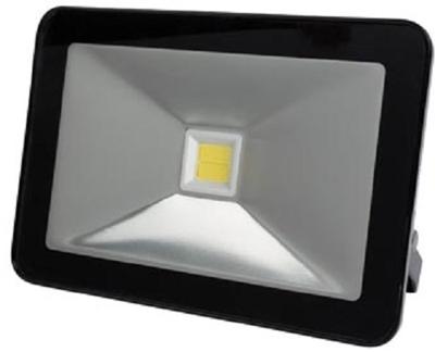 Design led-schijnwerper 20 w, neutraalwit zwart Velleman - Velleman