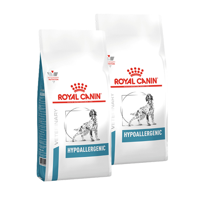 Royal Canin Veterinary Hypoallergenic hondenvoer 2 x 14 kg - thumbnail
