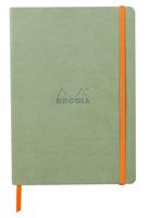 Notitieboek rhodia a5 lijn 80 vel 90gr celadon - thumbnail