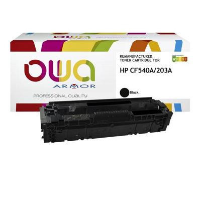 Tonercartridge OWA alternatief tbv HP CF540A zwart Tonercartridge OWA alternatief tbv HP CF540A zwart