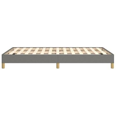 Bedframe zonder matras 120x190 cm stof donkergrijs