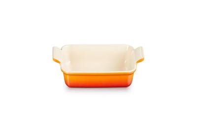 LE CREUSET - Aardewerk - Ovenschaal 19cm 1,10l Oranjerood