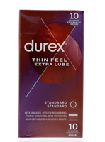 Durex Thin Feel (Extra Lube) Condooms 10 stuks - thumbnail