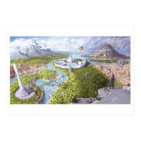 The Elder Scrolls IV: Oblivion Art Print Imperial City 42 x 30 cm - thumbnail