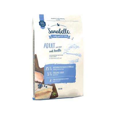 Sanabelle Adult met Forel | Droogvoer voor volwassen katten (vanaf 12 maanden) | 1 x 10 kg