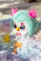 Jumbo Funtasy Family Knuffel Kiss Meez Uil + Geluid - thumbnail