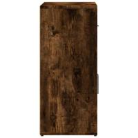 Dressoirs 2 st 60x31x70 cm bewerkt hout gerookt eikenkleurig - thumbnail
