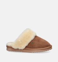 Warmbat Pantoffels Flurry FLS321025 Cognac Bruin-38 maat 38 - thumbnail