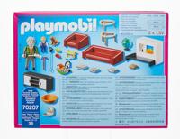 Playmobil dollhouse huiskamer met openhaard - 70207 - thumbnail