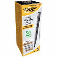 Bic permanent marker ECOlutions, schrijfbreedte 1,1 mm, fijne punt, zwart - thumbnail
