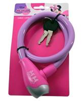Disney Minnie mouse kabelslot paars/roze - thumbnail