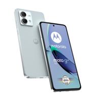 Motorola Moto G84 5G, mobiele telefoon, display 6,55 inch (16,6 cm) pOLED FHD+ 120 Hz, 50 + 8 MP, 5G, 5000 mAh, opladen 30 W, 12/256 GB, Dual SIM, IP52, NFC, Android 13, inclusief afdekking, - thumbnail