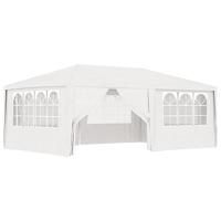 VidaXL Partytent met zijwanden professioneel 90 g/m² 4x6 m wit - thumbnail