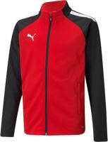 PUMA teamLIGA Trainingsjack Kids Rood Zwart - thumbnail