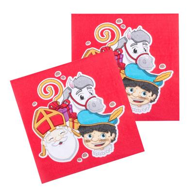 Boland Servetten sinterklaas, 20st.