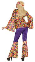 Hippie kleding vrouw 3-delig Meadow - thumbnail