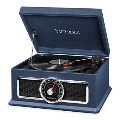PLAZA CHAINE STEREO 4 EN 1 PLATINE VINYLE BLUETOOTH EN CUIR