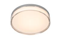 Lucide PLANO - Plafonnière Badkamer - Ø 28 cm - LED Dimb. - CCT - 1x16W 2700K/4000K - IP44 - Opaal - thumbnail