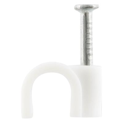 Kabelclip | Rond | 6 mm | Wit (200) - 00.530.37