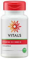 Vitals Vitamine D3 3000 IE Capsules - thumbnail
