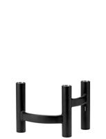 Stelton kaarsenstandaard zwart - thumbnail