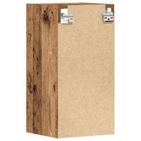 Hangkast Riga 30x29,5x60 cm bewerkt hout oud houtkleurig - thumbnail