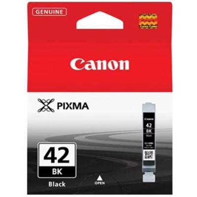 Originele inktcartridge Canon CLI-42 BK Zwart Rood - thumbnail