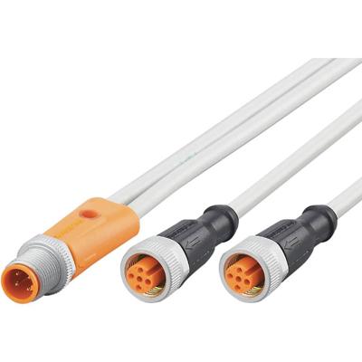ifm Electronic EVW178 Verbindingskabel Aantal polen (sensoren): 4, 5 Stekker, recht, Bus, recht 0.3 m 1 stuk(s)