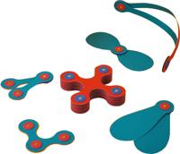 Magnetische constructieset - GIPSY TOYS - Itsy CLIXO - 18 stuks - Veelkleurig - Vanaf 4 jaar - thumbnail