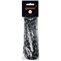 Gevavi Veters Paar Zwart/Grijs 90cm VETE06090 - thumbnail