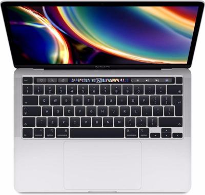 Refurbished MacBook Pro Touchbar 13 inch i7 2.3 Ghz 32 GB 512 GB Zilver Als nieuw