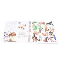 Create Your Topmodel Doggy Kleurboek - thumbnail