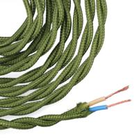 Kabel EDM 11875 C18 Groen 2 x 0,75 mm 5 m - thumbnail