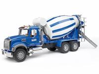 bruder MACK Granite truck met betonmixer modelvoertuig - thumbnail
